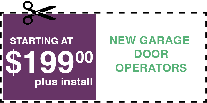 199 garage door operators Melville